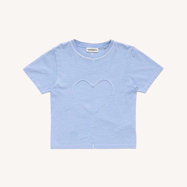 Carne Bollente - T-Shirt Stitch Of Love - Bleu