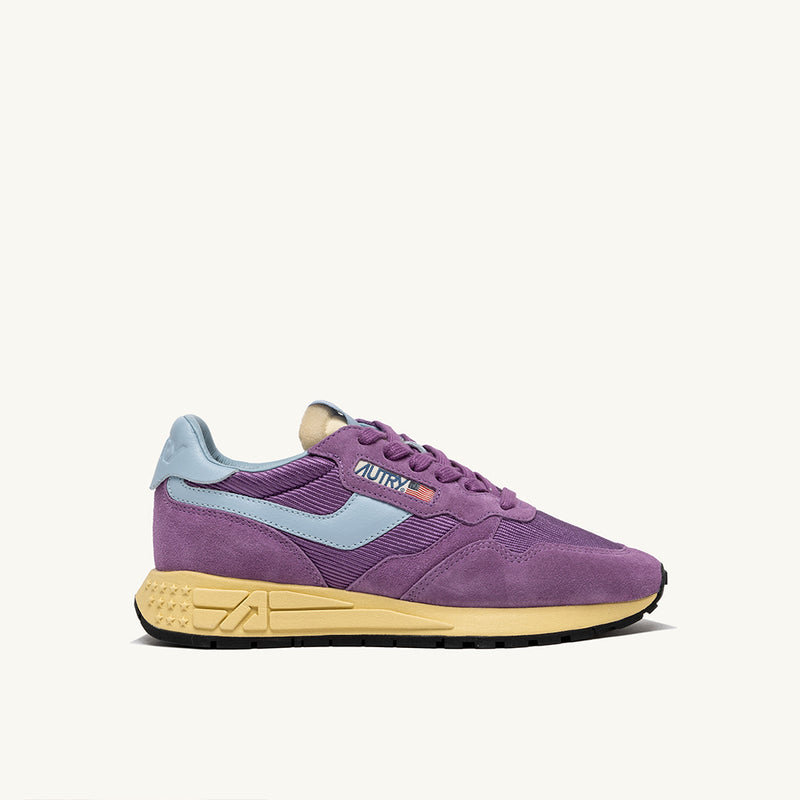 Autry - Baskets Reelwind Low Suede - Violet & Cel