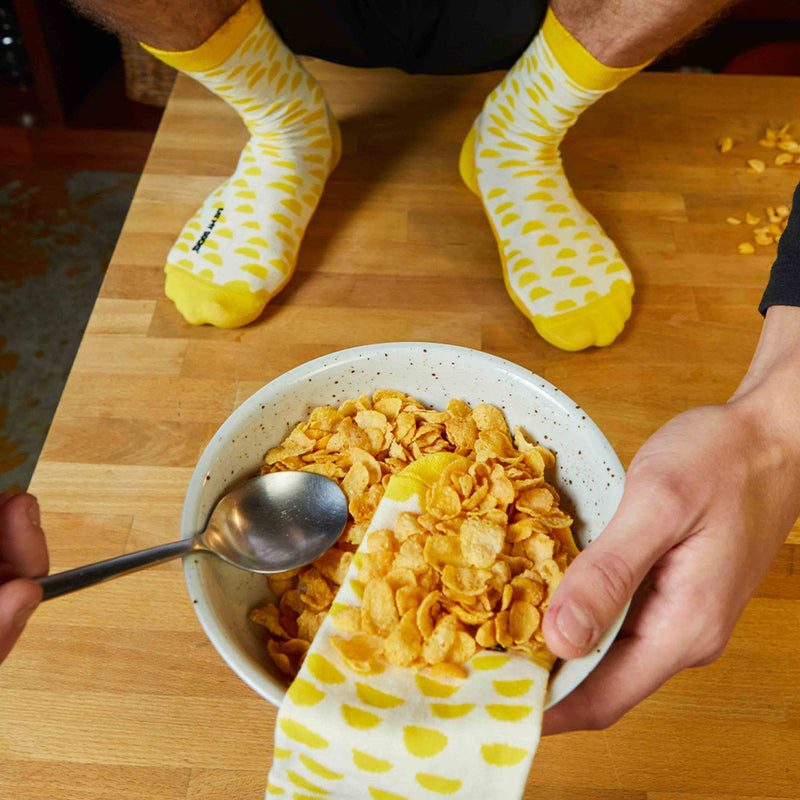Eat My Socks - Chaussettes Céreales Corn Flakes