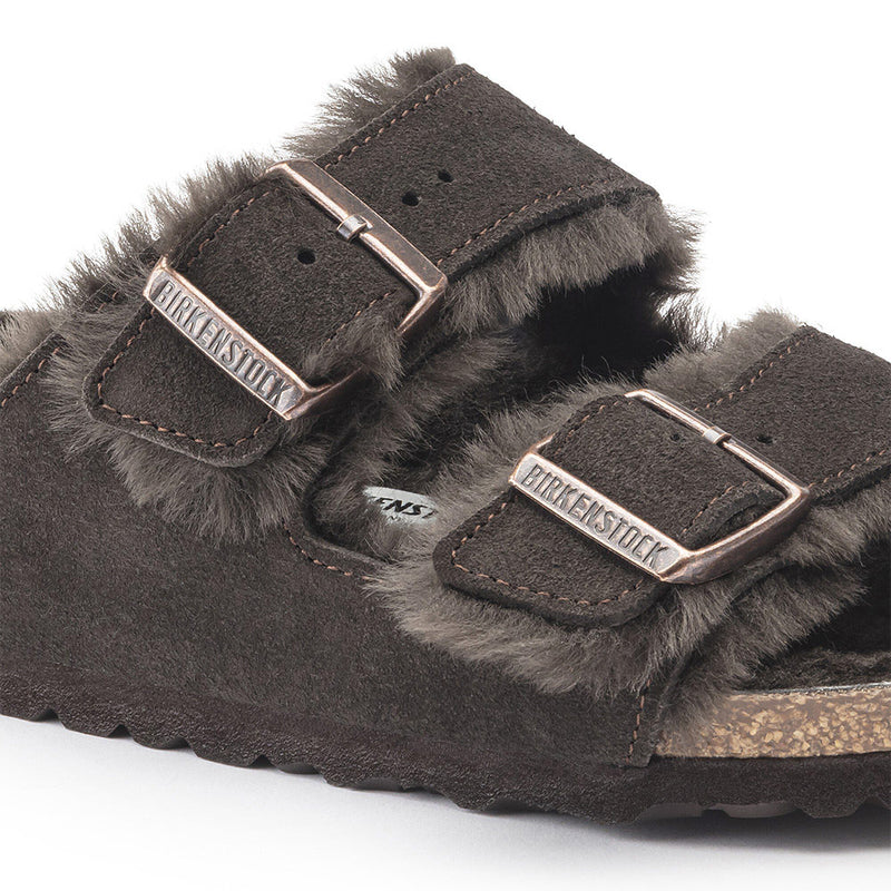 Birkenstock - Sandales Arizona en Fourrure - Mocha