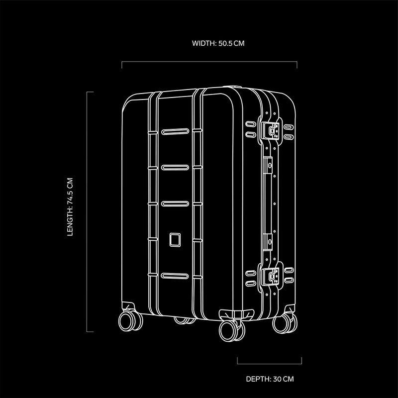 Db Journey - Ramverk Pro Check-In Luggage - Noir