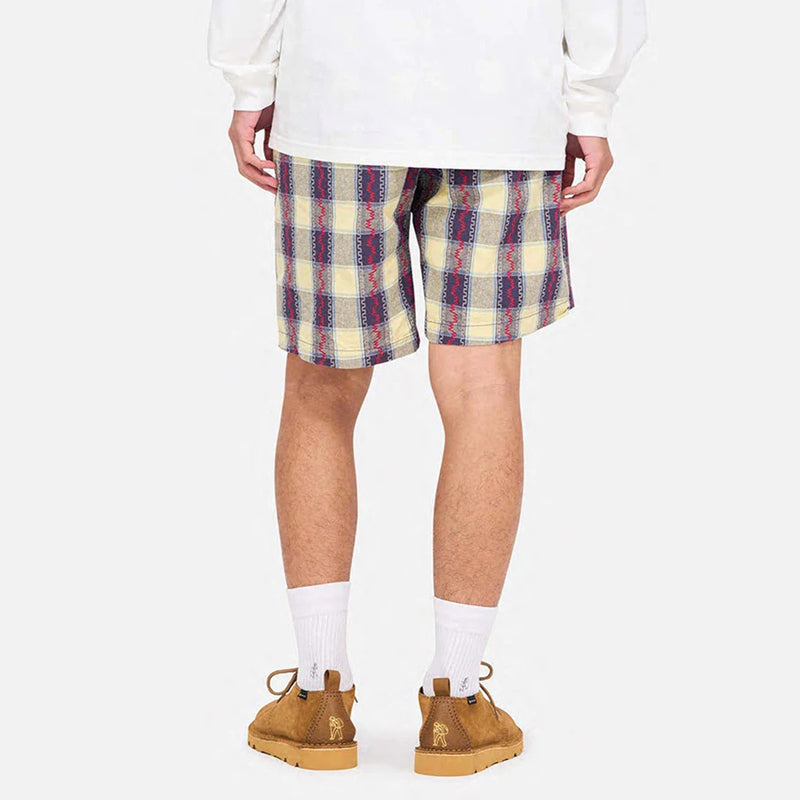 Gramicci - Short Tribal Check - Marron