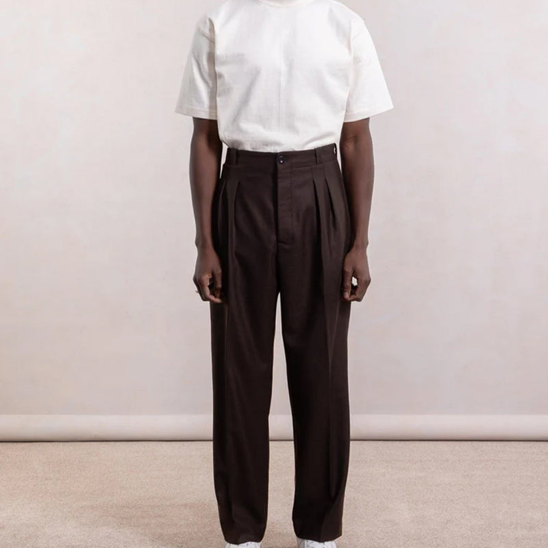 Museum Garments - Pantalon Militaire Français - Marron Foncé