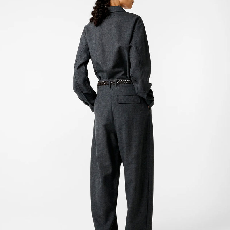 Studio Nicholson - Chemise Pinole - Ardoise Mélangée