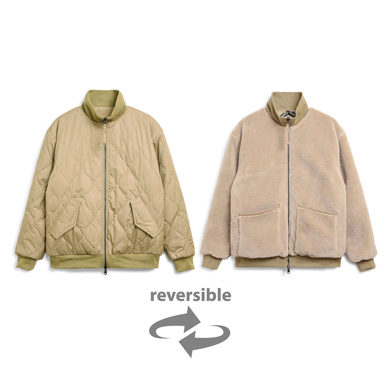 Taion - Veste Military Reversible Down - Beige