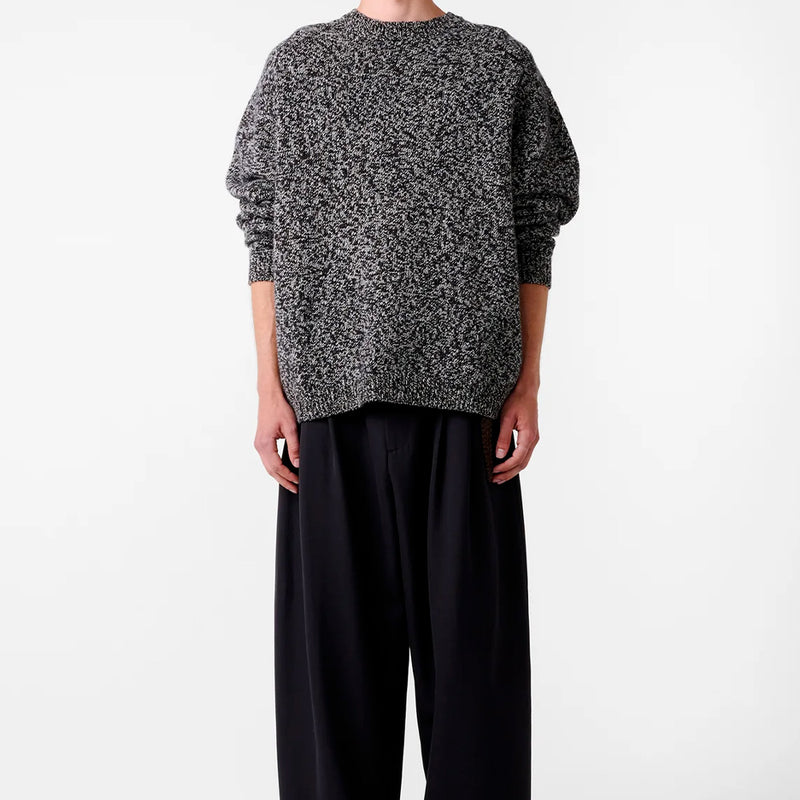 Studio Nicholson - Maille Hemyl - Marine mouliné