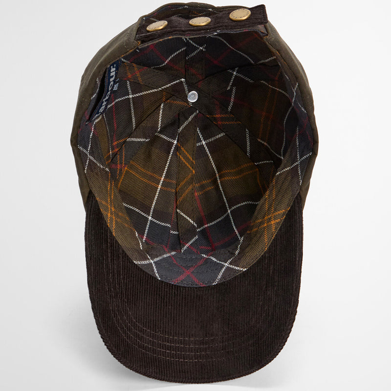 Barbour - Casquette Ashby - Marron/Olive