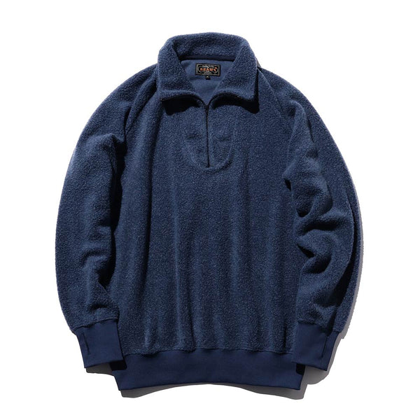 Beams Plus - Pull Zip - Bleu