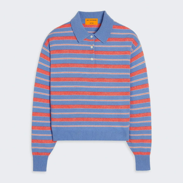 Guest In Residence - Polo Collegiate - Blue Stripe