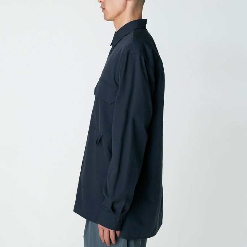 Snow Peak - Chemise Takibi Light Ripstop - Marine