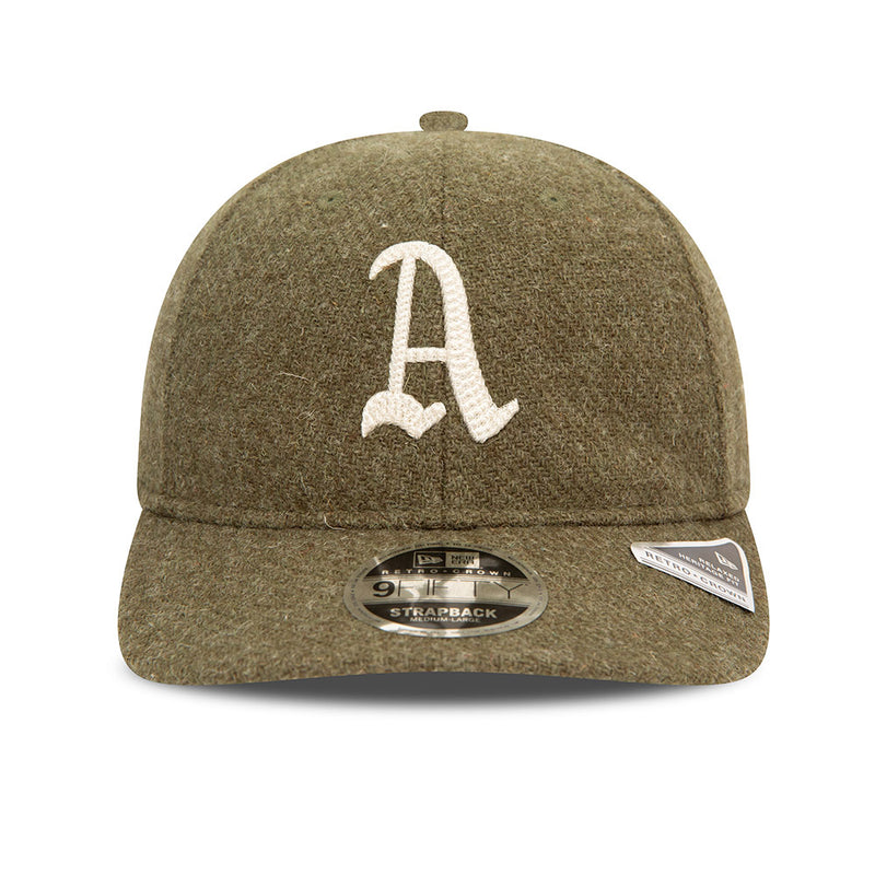 New Era - Casquette MLB Harris Tweed 9Fifty RC - Vert