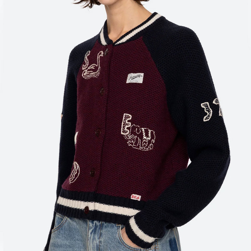 Sea NY - Cardigan Archer - Marine