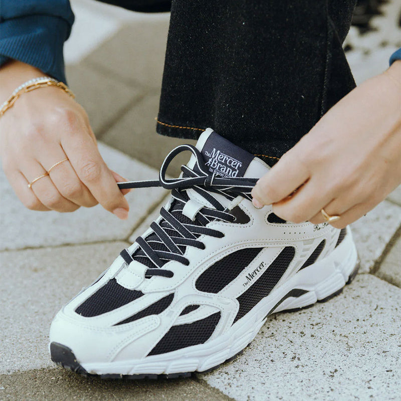 Mercer - Baskets The Re Run City - Marine & Blanc
