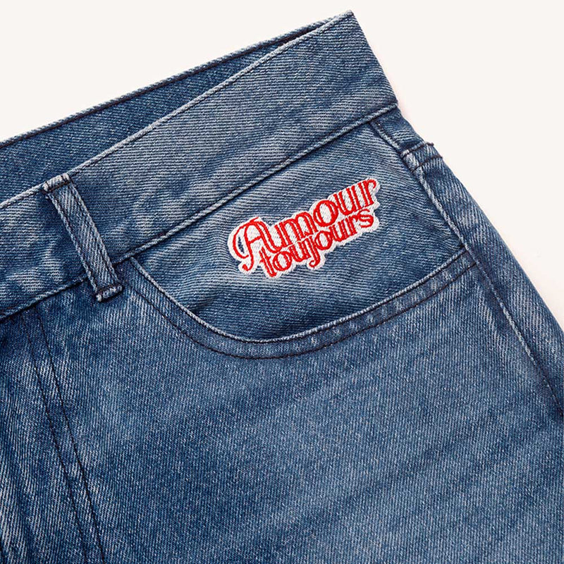 Carne Bollente - Jeans Dalmatians  - Washed Blue