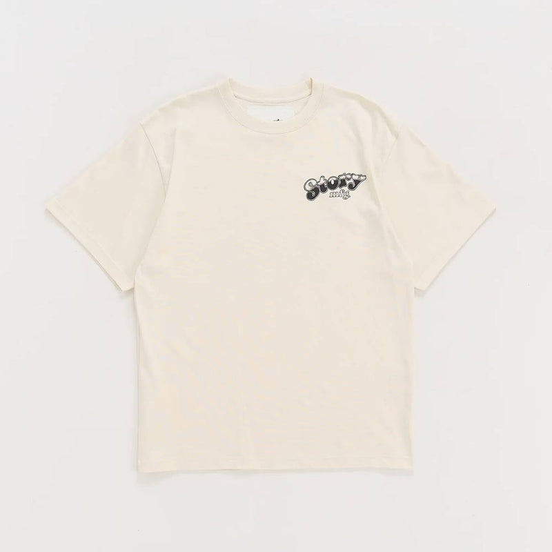 Story MFG - T-shirt Grateful SS -  Ecru