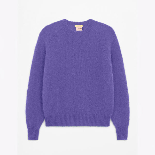 Tricots Jean Marc - Pull Anouch Col Rond - Violet