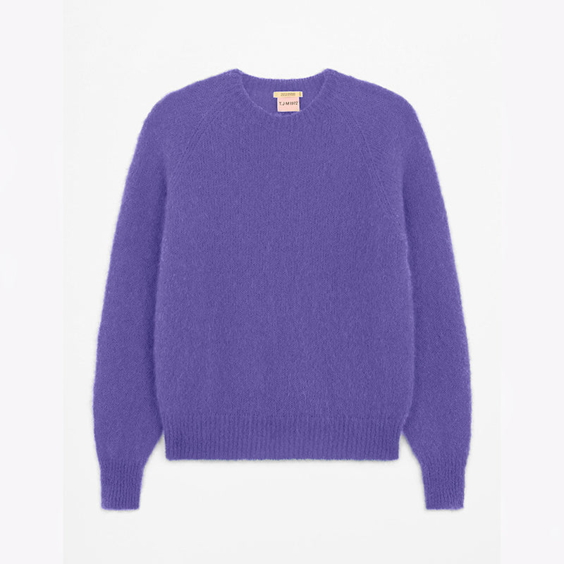 Tricots Jean Marc - Pull Anouch Col Rond - Violet