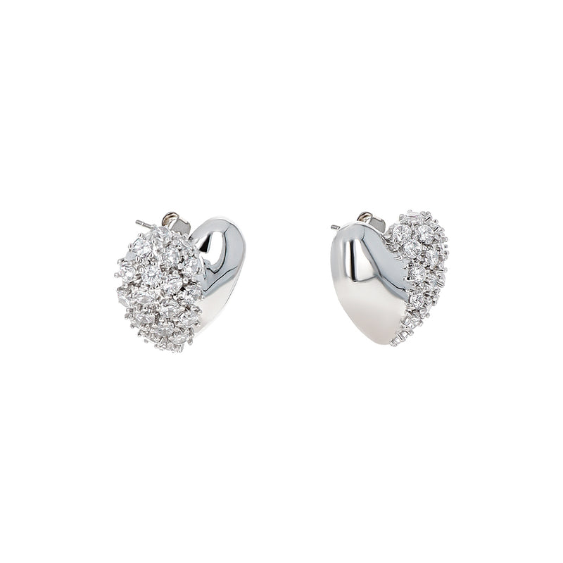Justine Clenquet - Boucles d'oreilles Siam - Palladium