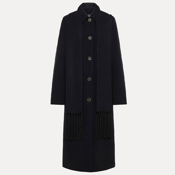 forte_forte - Manteau long - Noir