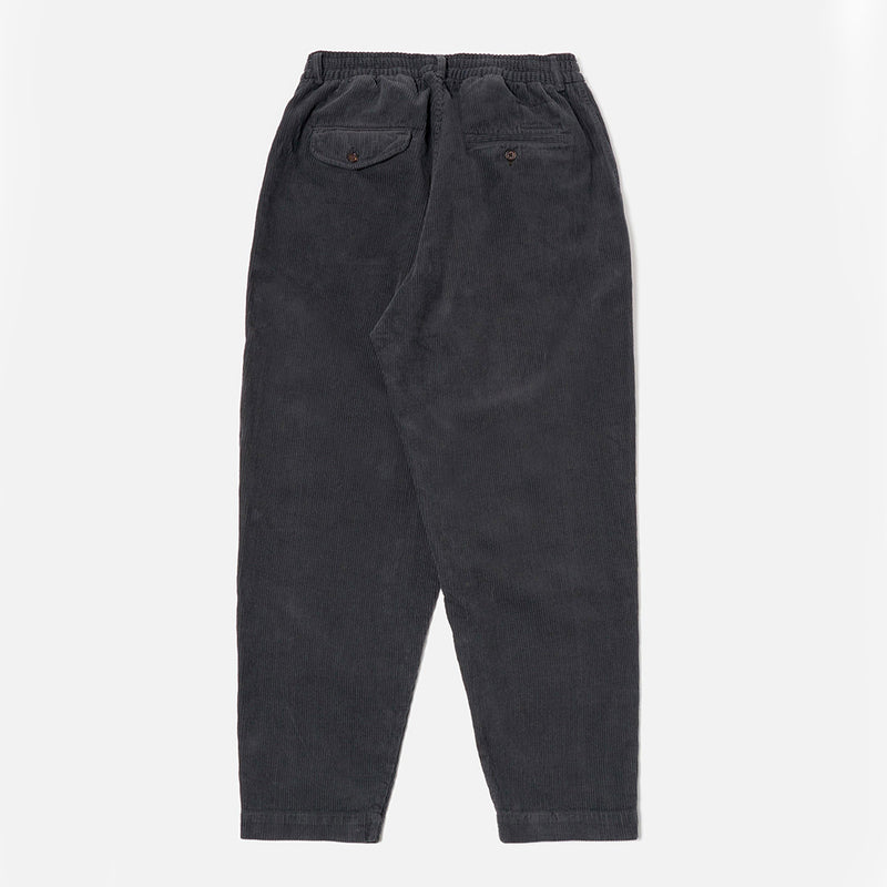 Universal Works - Pantalon Track Pleated - Charbon