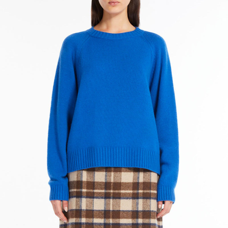 Weekend Max Mara - Pull Gabbia - Bleu