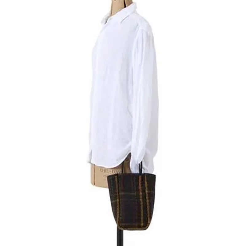 Amiacalva - Sac Cabas en Coton huilé - Tissu écossais