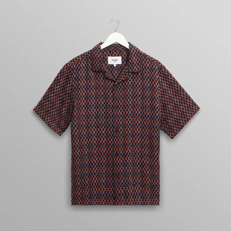 Wax London -  Chemise Didcot - Marine & Multi