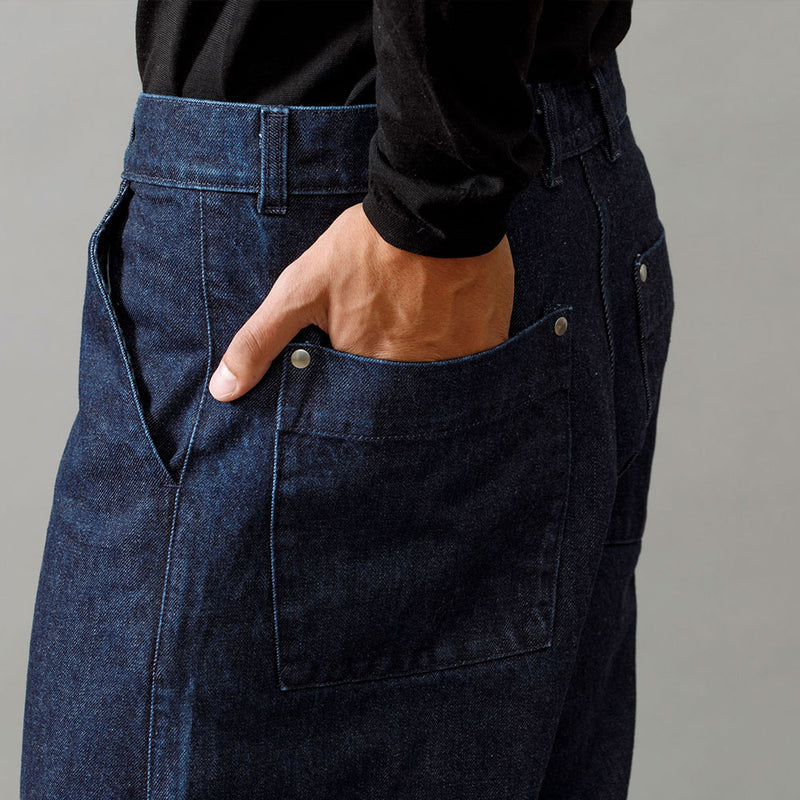 Arpenteur - Pantalon 5 Poches - Indigo