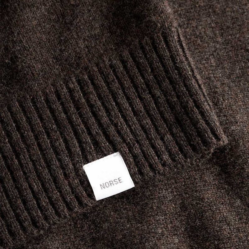 Norse Project - Pull Standard Merino - Marron