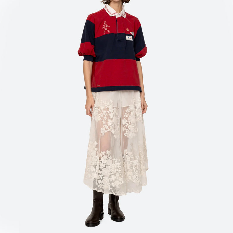 Sea NY - Polo Carolyn - Rouge