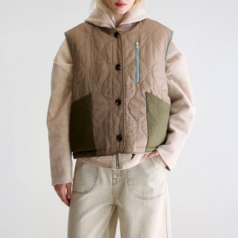 Bellerose - Veste sans manches Hamilton - Marron
