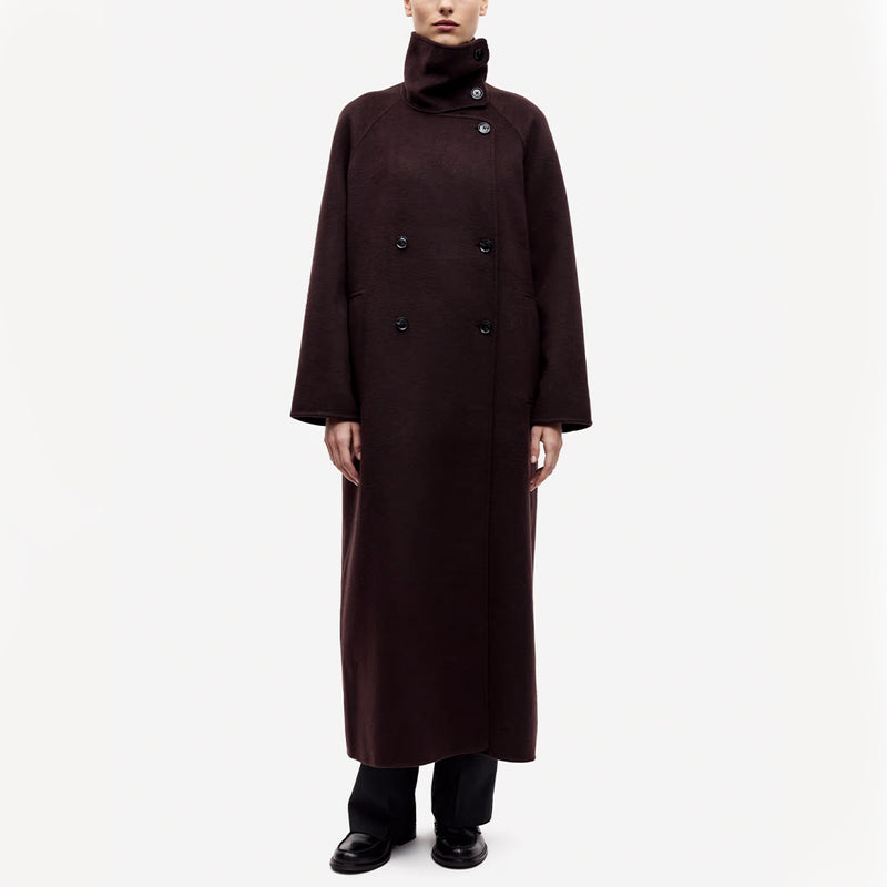 Samsoe Samsoe - Manteau Sahanne - Black Coffee