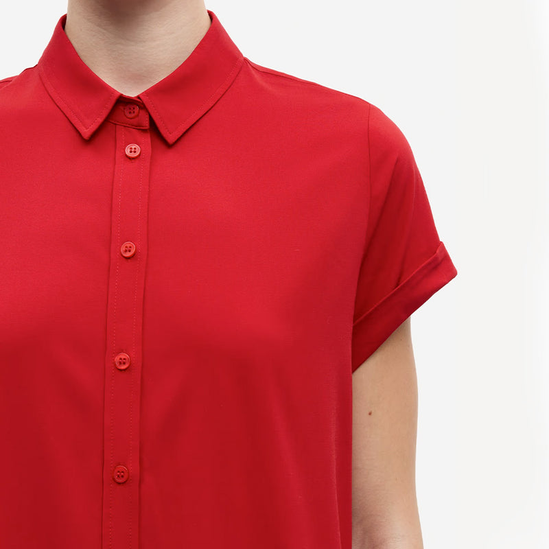 Samsoe Samsoe - Chemise Majan  - Haute Red