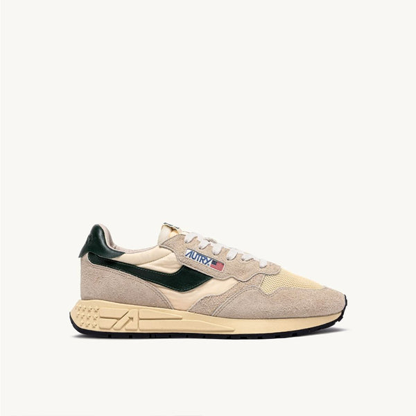 Autry - Baskets Reelwind Low Suede - Ecru & Montagne