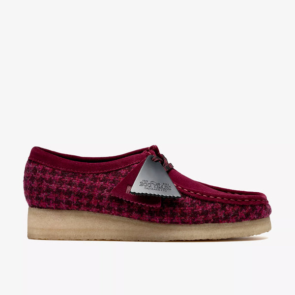 Clarks - Wallabee - Violet Tweed
