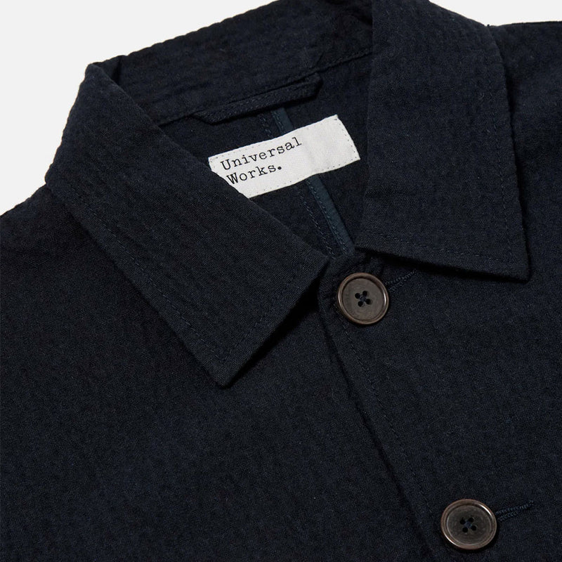 Universal Works - Veste Original bakers -Noir/Marine