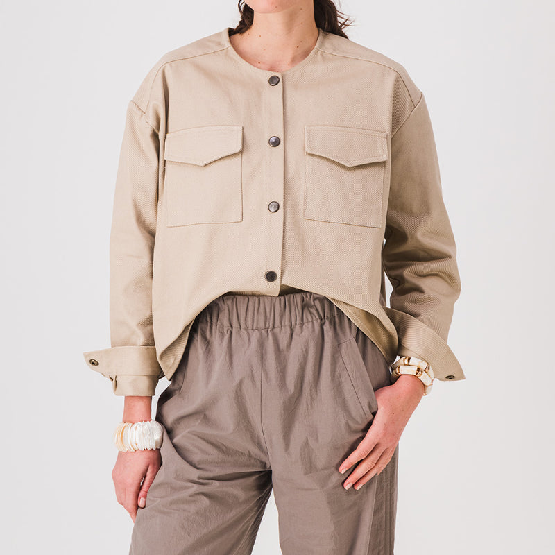 SIXSOEURS - Veste Dolly - Beige