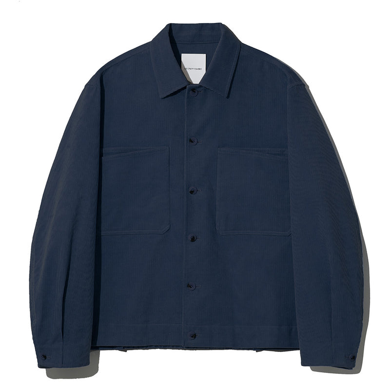 Le 17 septembre - Veste Corduroy Layered - Marine