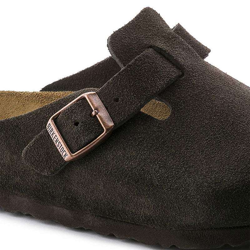 Birkenstock - Sabots Boston - Lit de pied souple - Mocha