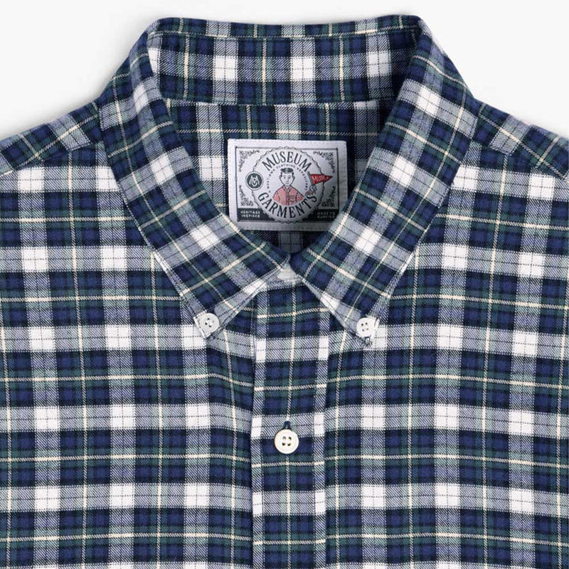 Museum Garments - Chemise Dad Carreaux - Bleu & Blanc