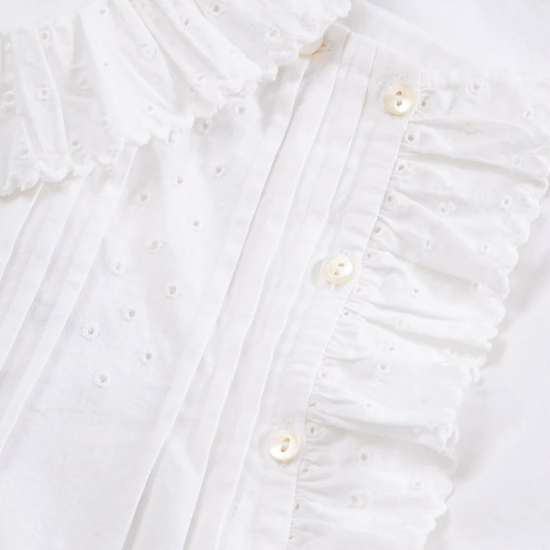 Skall Studio - Blouse Iris - Blanc Optic
