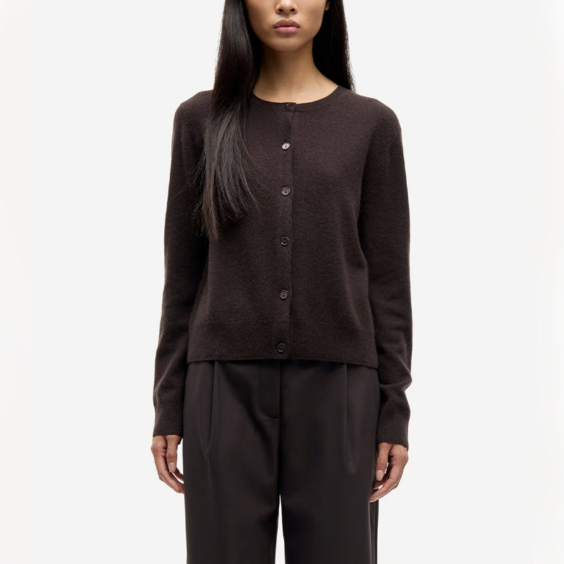 Samsoe Samsoe - Cardigan Saboston - Black Coffee