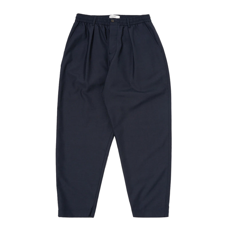 Universal Works - Pantalon Track Pleated - Marine