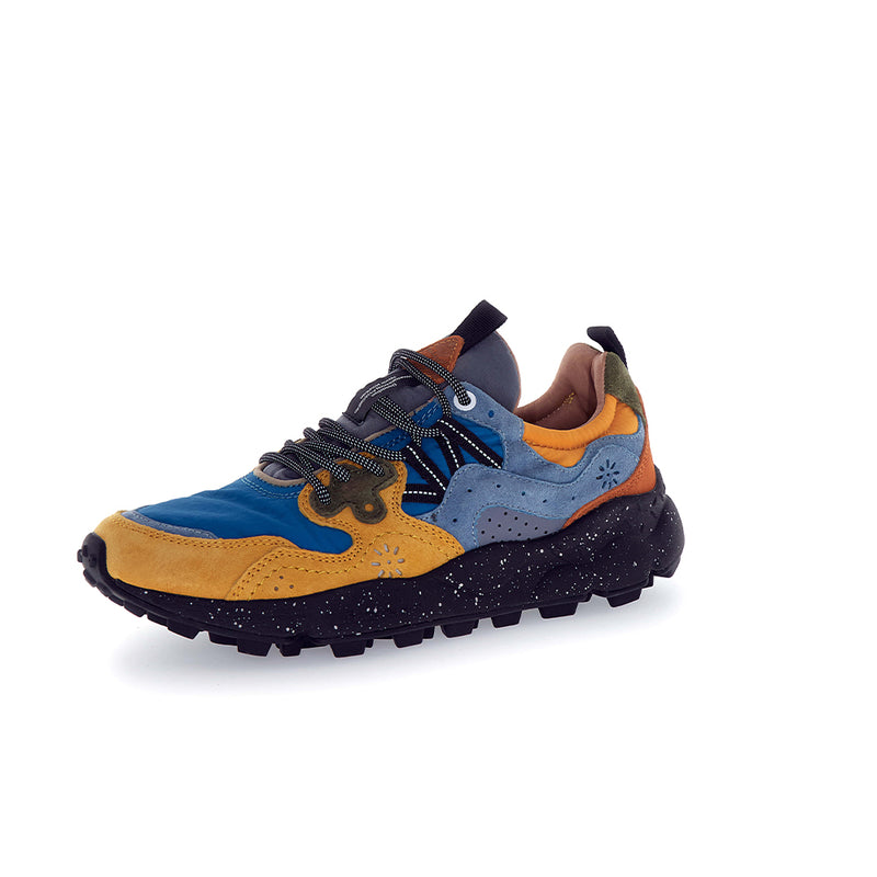 Flower Mountain - Baskets Yamano3 Uni Suede Nylon - Gris pétrole