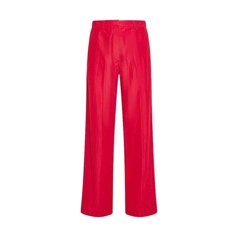 Forte_Forte - Pantalon Tafetas - Rouge