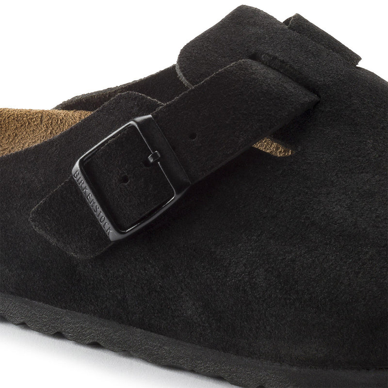 Birkenstock - Sabots Boston - Lit de pied souple - Noir