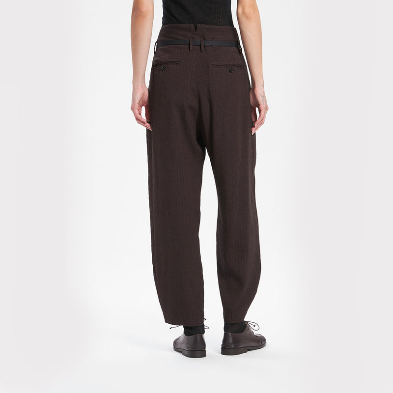 Barena - Pantalon Candiano Lisca - Marron Cioccolato