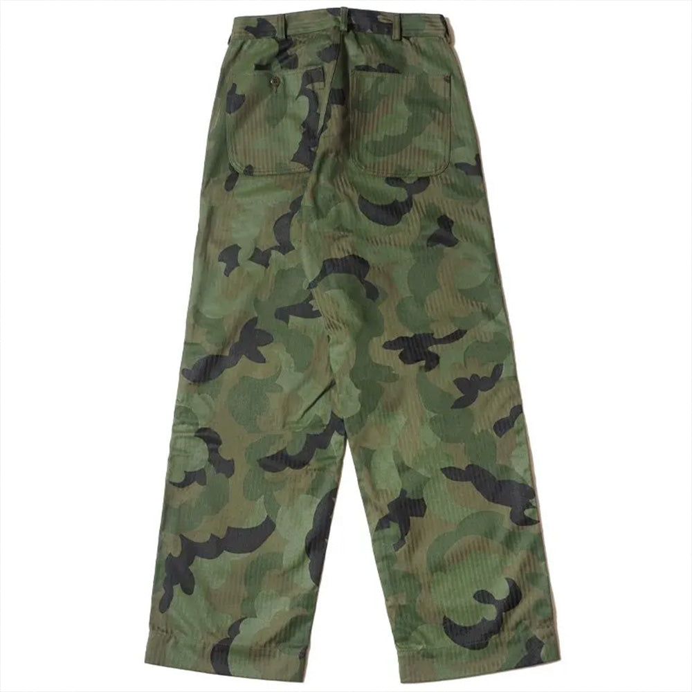 WAREHOUSE UTILITY PANTS CAMOUFLAGE カモフラ SP04 - Relaxed-Fit Camo Flex Duck Safety Cargo Utility Pant