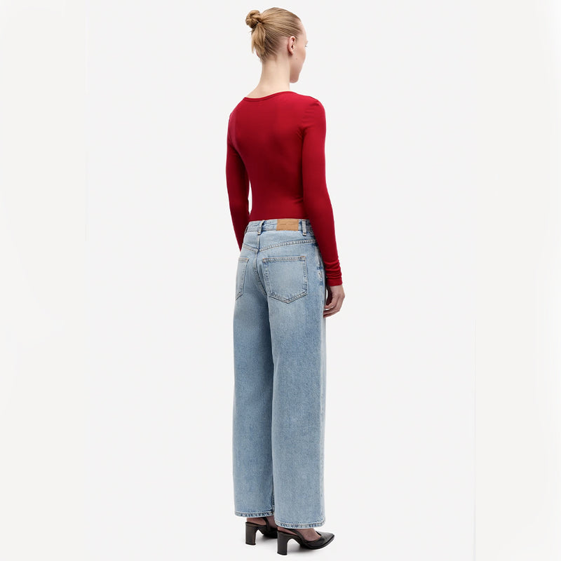 Samsoe Samsoe - T Shirt Sadou - Haute Red