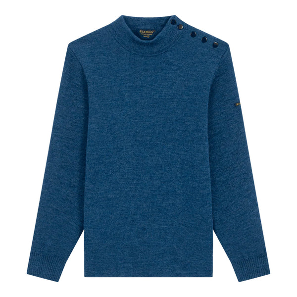 Le Minor - Pull Marin - Bleu Denim